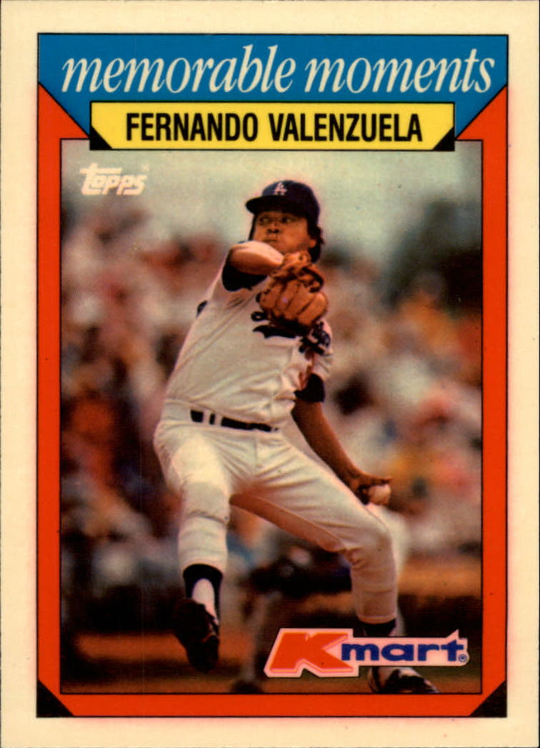 1988 K-Mart Baseball Cards     031      Fernando Valenzuela